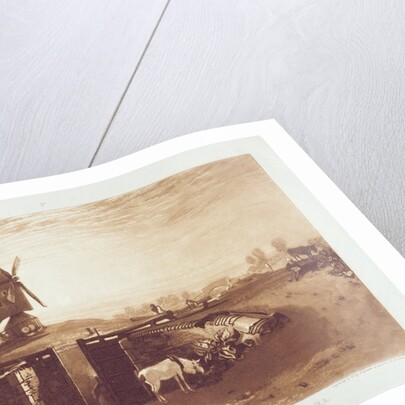 Windmill and Lock by Joseph Mallord William Turner