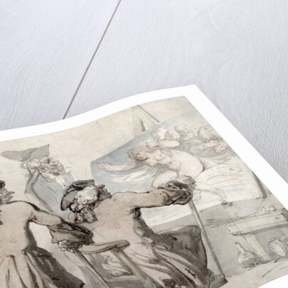 The Connoisseurs, c.1790 by Thomas Rowlandson