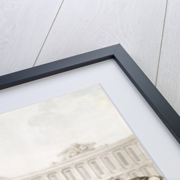 La Place des Victoires, Paris, c.1789 by Thomas Rowlandson