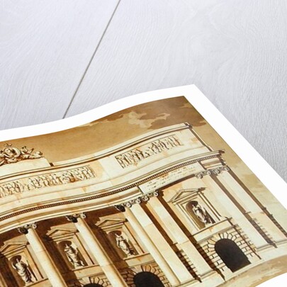 Elevation for the West Front of Parliament House, Dublin, c.1787 by James Gandon