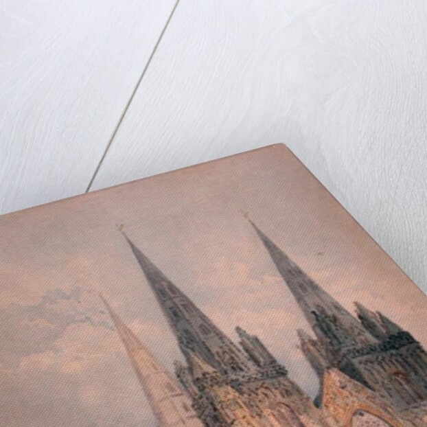 Lichfield Cathedral, Staffordshire, 1794 by Thomas Girtin