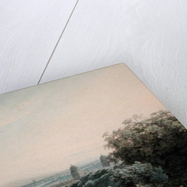 London from Greenwich Hill, c.1791 by John Robert Cozens