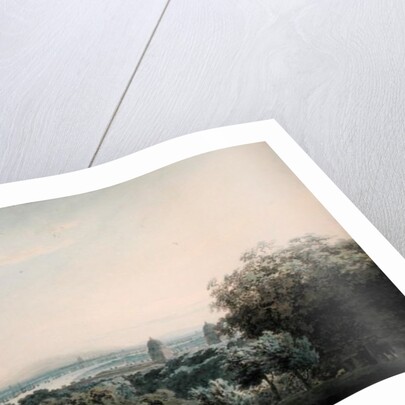 London from Greenwich Hill, c.1791 by John Robert Cozens