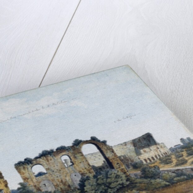 The Claudean Aqueduct and Colosseum, 1778 by Thomas Jones