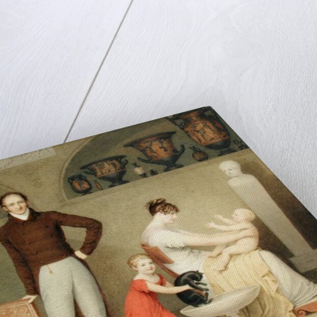 The Artist and his Family, 1813 by Adam Buck