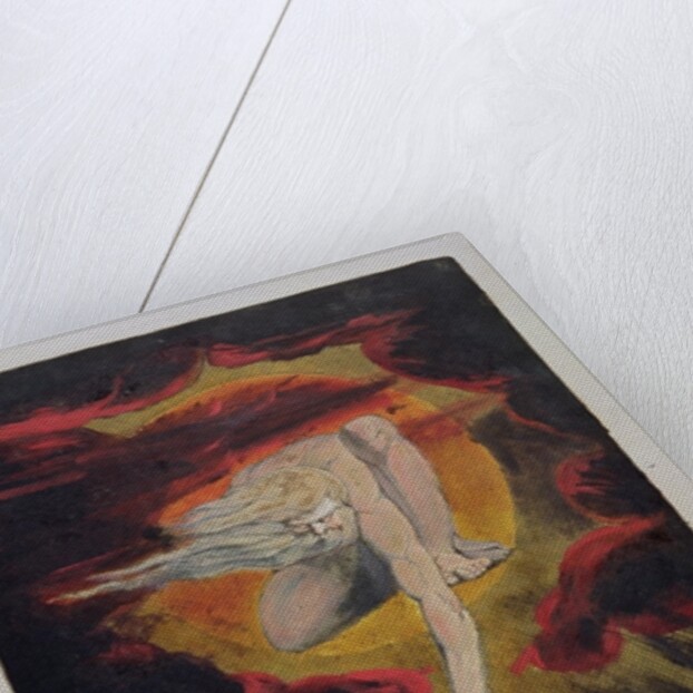 Frontispiece from 'Europe. A Prophecy', 1794 by William Blake