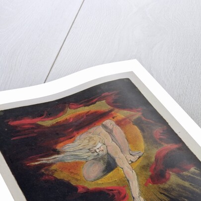 Frontispiece from 'Europe. A Prophecy', 1794 by William Blake