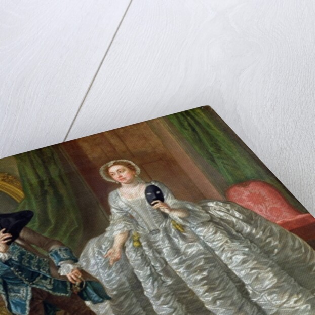 David Garrick and Mrs Pritchard in 'The Suspicious Husband' by Benjamin Hoadley 1747 by Francis Hayman