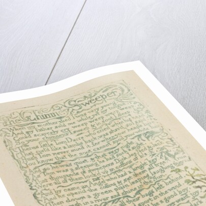 The Chimney Sweeper by William Blake