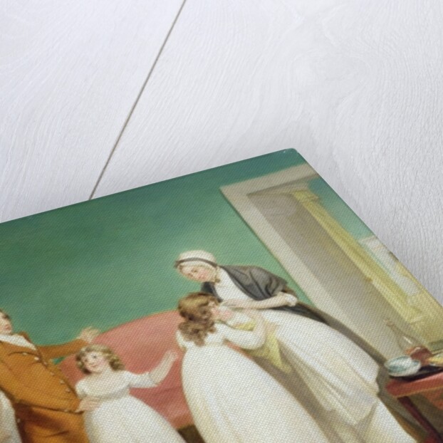 Birth of the Heir, c.1799 see also 145617 by William Redmore Bigg