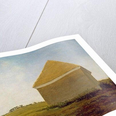 Newmarket Heath, with a Rubbing-Down House, c.1765 by George Stubbs