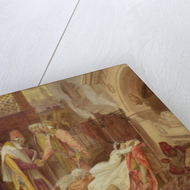 The Reconciliation of the Montagues and the Capulets, c.1854 by Frederic Leighton