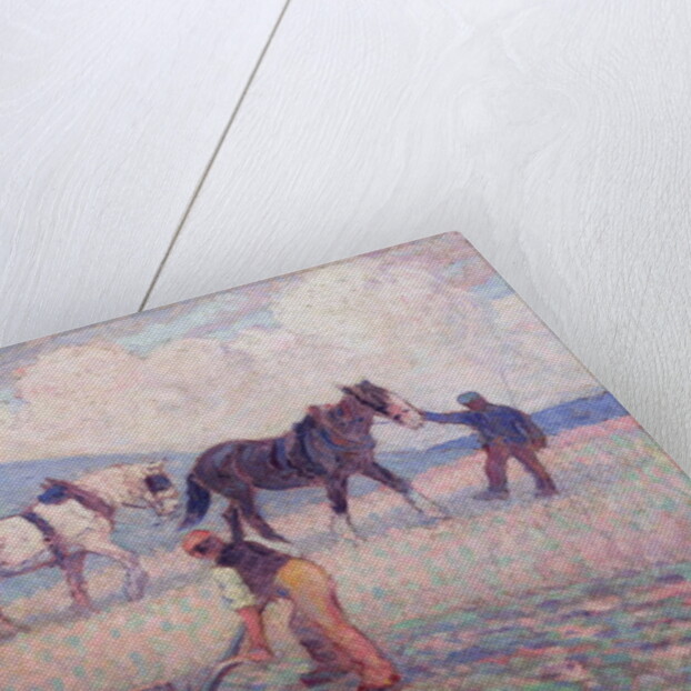 The Turn-Rice Plough, c.1909 by Robert Polhill Bevan