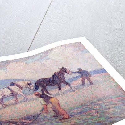 The Turn-Rice Plough, c.1909 by Robert Polhill Bevan