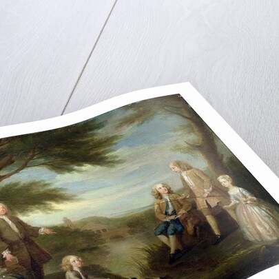 John and Elizabeth Jeffreys and their Children, 1730 by William Hogarth