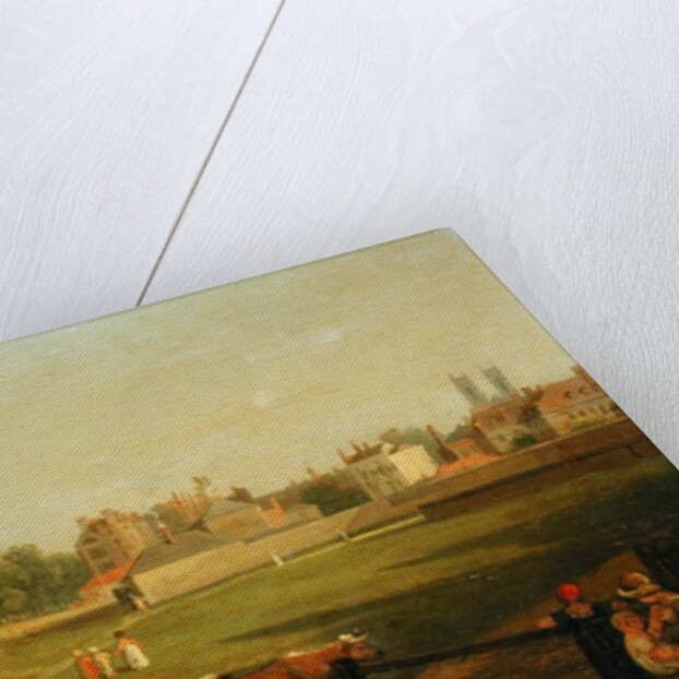 A Western View of Part of Westminster and Bird Cage Walk, from Mill House by George Arnald