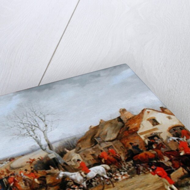 Hunting Scene, The Meet by Henry Thomas Alken