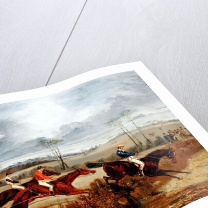 A Steeplechase, Near the Finish by Henry Thomas Alken