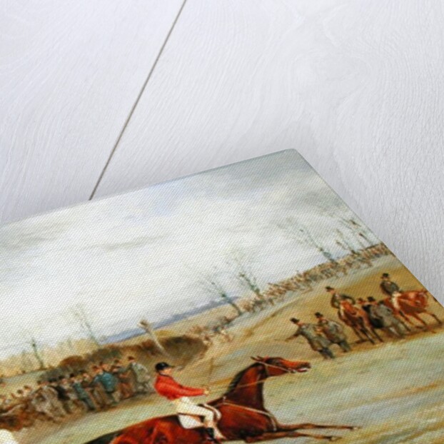 A Steeplechase, Another Hedge by Henry Thomas Alken