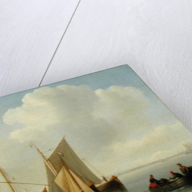 Dutch Sailing Vessels, 1814 by William Anderson