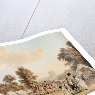 An encampment in St. James's Park by Paul Sandby