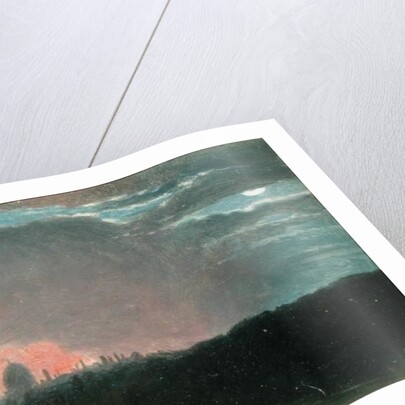 Fire in London seen from Hampstead by John Constable