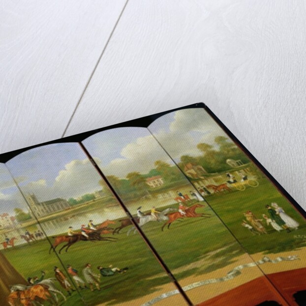 The Start of the Race for the Clarence Gold Cup at Hampton, Wednesday 21st June, 1815 by Henry Bernard Chalon