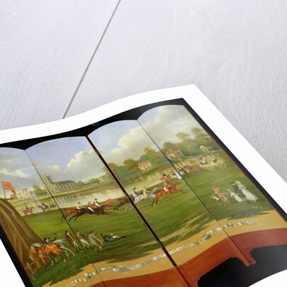 The Start of the Race for the Clarence Gold Cup at Hampton, Wednesday 21st June, 1815 by Henry Bernard Chalon