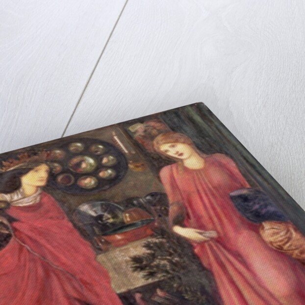 Fair Rosamund and Queen Eleanor by Sir Edward Coley Burne-Jones