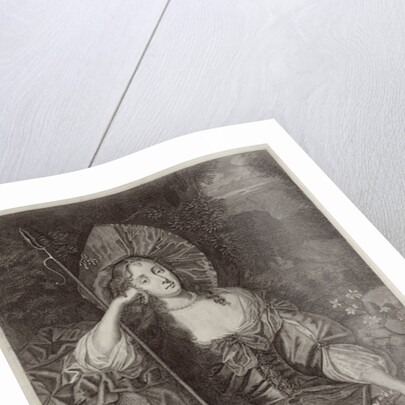 Barbara Duchess of Cleaveland as a Shepherdess engraved by William Sherwin, 1670 by Peter Lely