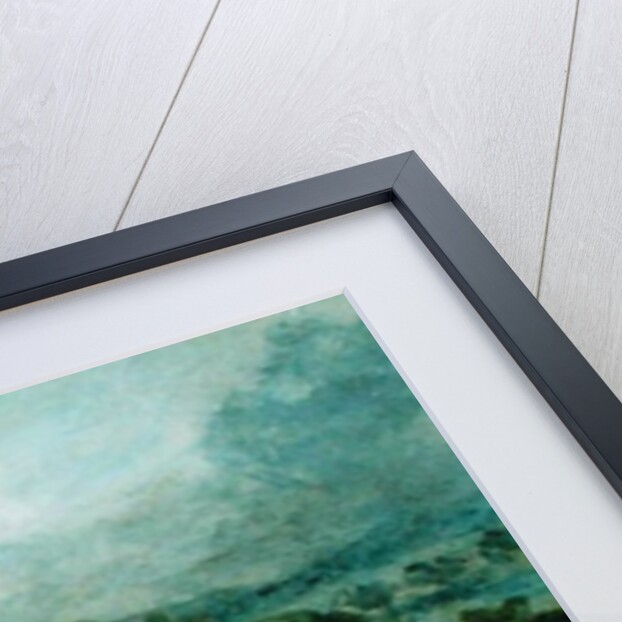 A Harvest Scene with Workers loading Hay on to a Farm Wagon by James Ward