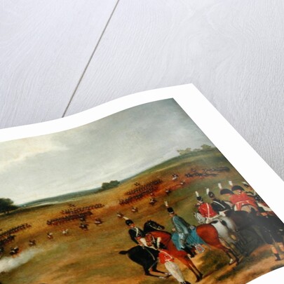 A Review of the London Volunteer Cavalry and Flying Artillery in Hyde Park in 1804, c.1804 by English School