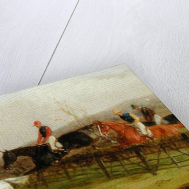 Steeplechasing: The Brook by William Joseph Shayer