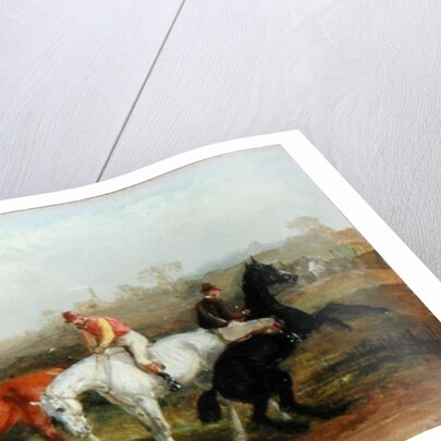 Steeplechasing: At the Start by William Joseph Shayer