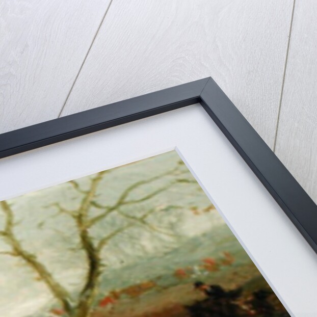 Foxhunting: Coming to a Fence by William Joseph Shayer