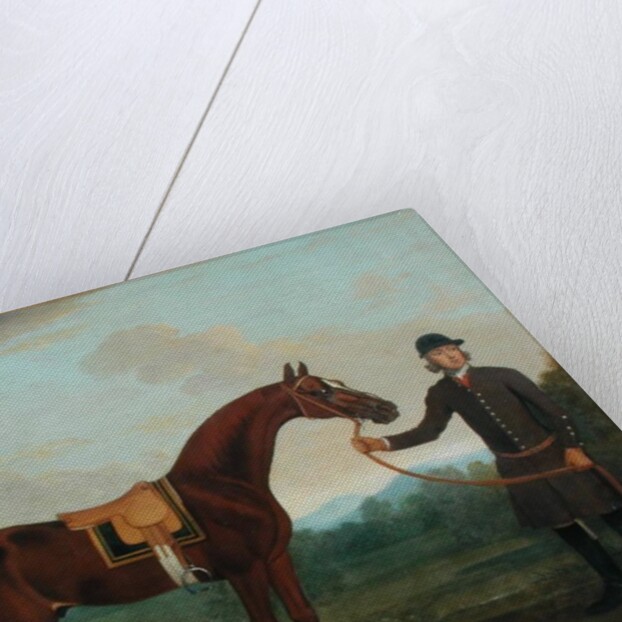 Old Fox held by a Groom by James Seymour