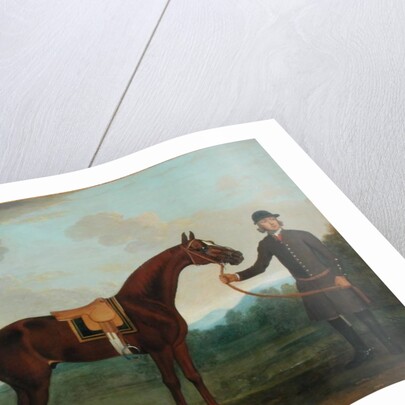 Old Fox held by a Groom by James Seymour