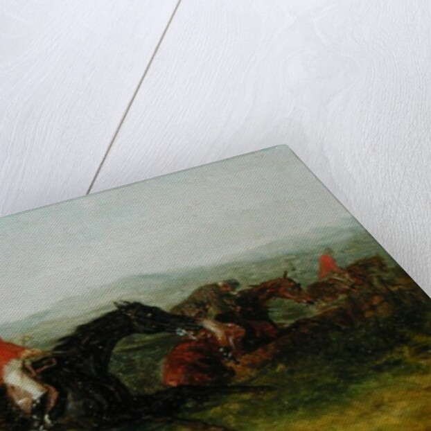 Foxhunting: Clearing a Brook by William Joseph Shayer