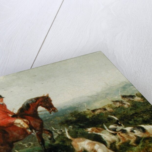 Foxhunting: At Cover by William Joseph Shayer