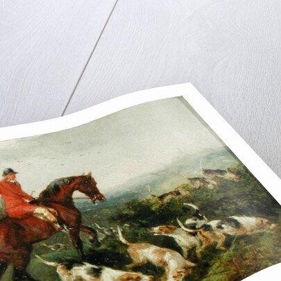 Foxhunting: At Cover by William Joseph Shayer