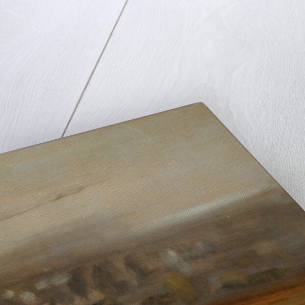 Landscape with Trees on a Slope previously attributed to J.M.W. Turner and also attributed to Peter de Wint by English School