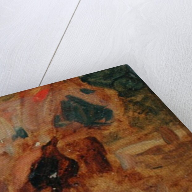 Man on a White Horse previously attributed to J.M.W. Turner and also attributed to Peter de Wint by English School