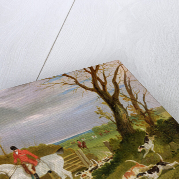 The Suffolk Hunt - Going to Cover near Herringswell by John Frederick Herring Snr