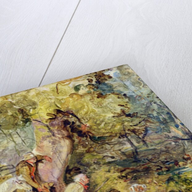 A Sketch for 'Foresters Stalking Deer' by John Frederick Lewis