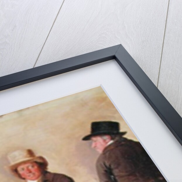 Three Worthies of the Turf at Newmarket, c.1804: John Hilton, Judge of the canvas) by Benjamin Marshall