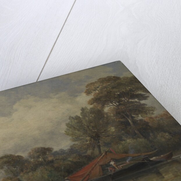 Opposite my House at Barnes, 1862 by Edward William Cooke