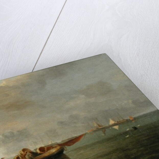 A Barge with a Wounded Soldier by John Crome