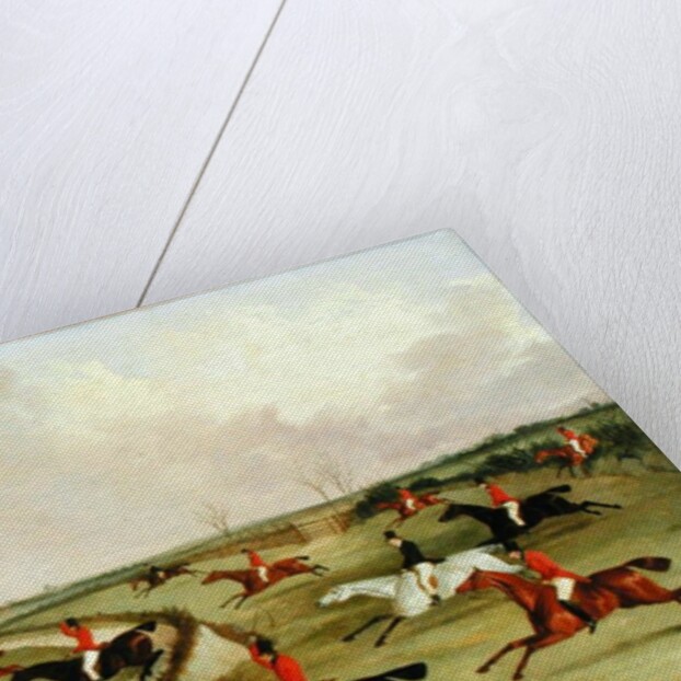 The Quorn Hunt in Full Cry: Second Horses, after a painting by Henry Alken by John Dalby