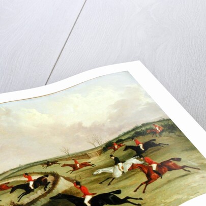 The Quorn Hunt in Full Cry: Second Horses, after a painting by Henry Alken by John Dalby