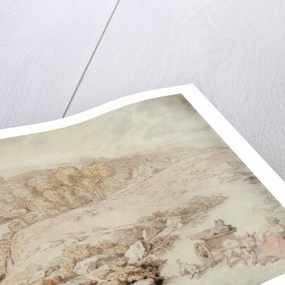 Bodmin Moor, North Cornwall, c.1825 by Thomas Rowlandson